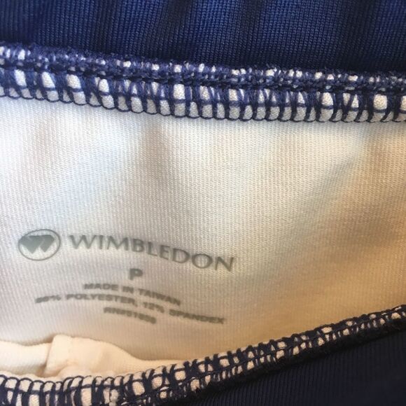 WIMBLEDON SKORT IN NAVY BLUE - Picture 5 of 7